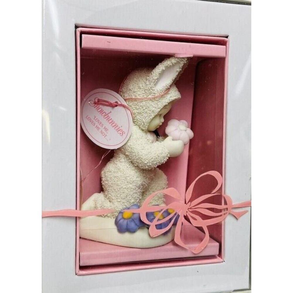 Dept 56 Springtime Stories Of The Snowbunnies Loves Me Loves Me Not #26303